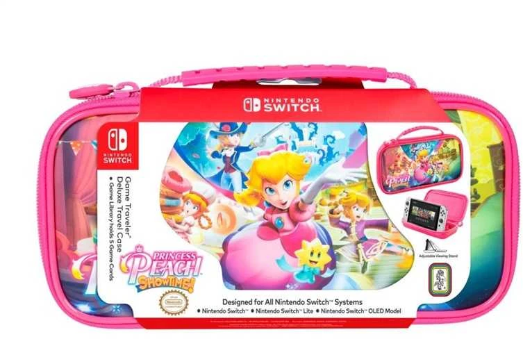 „Nintendo Game Traveler Deluxe“ kelioninis dėklas – princesė persikė: „Showtime!“