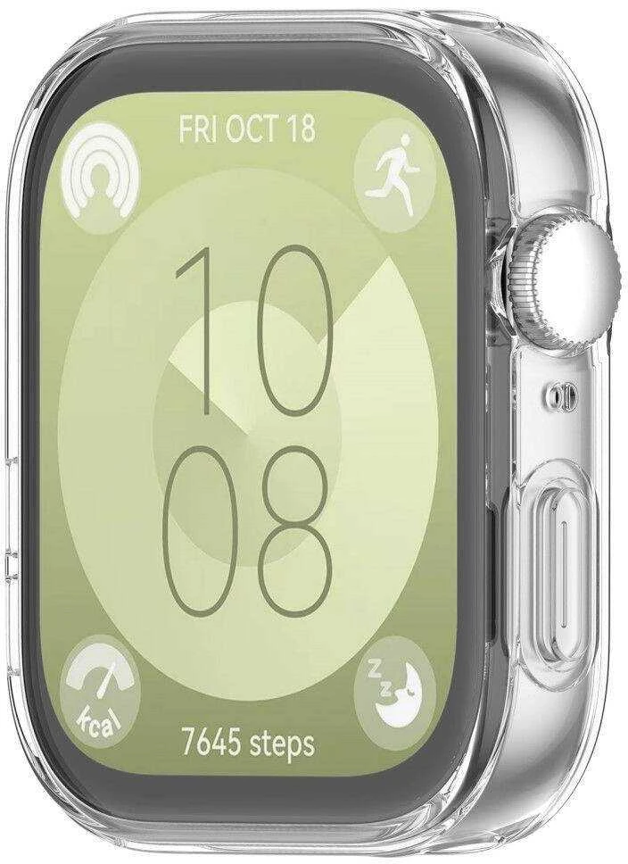 Dėklas Huawei Watch Fit 3 Tech-Protect Defense360 skaidrus