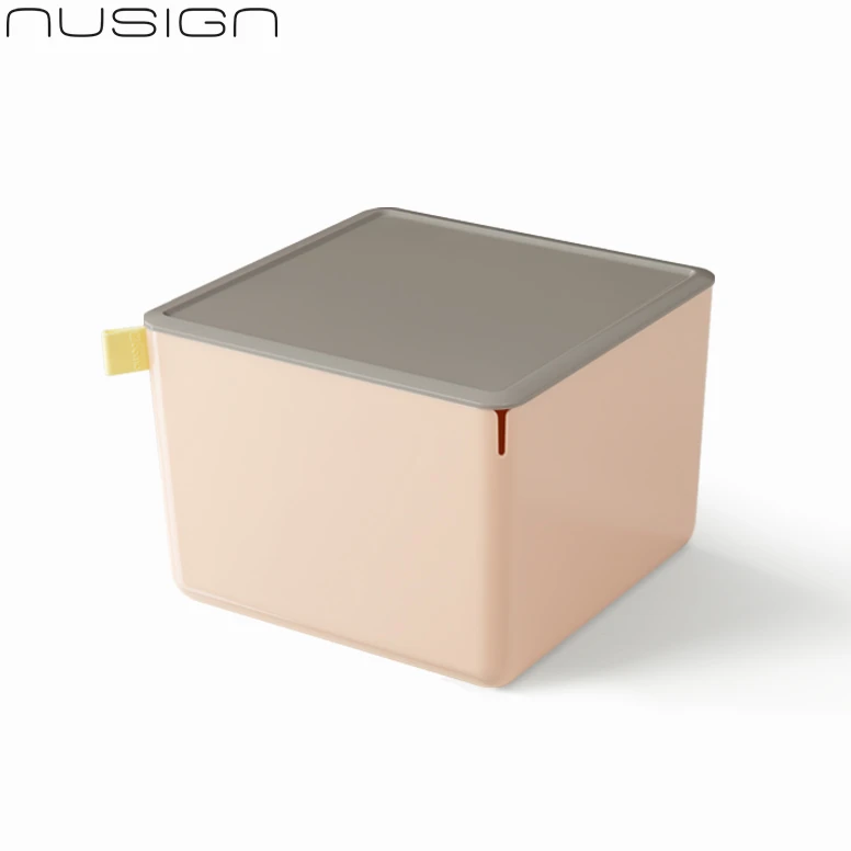 Deli Daiktadėžė Nusign 212x212x153mm, rožinės spalvos