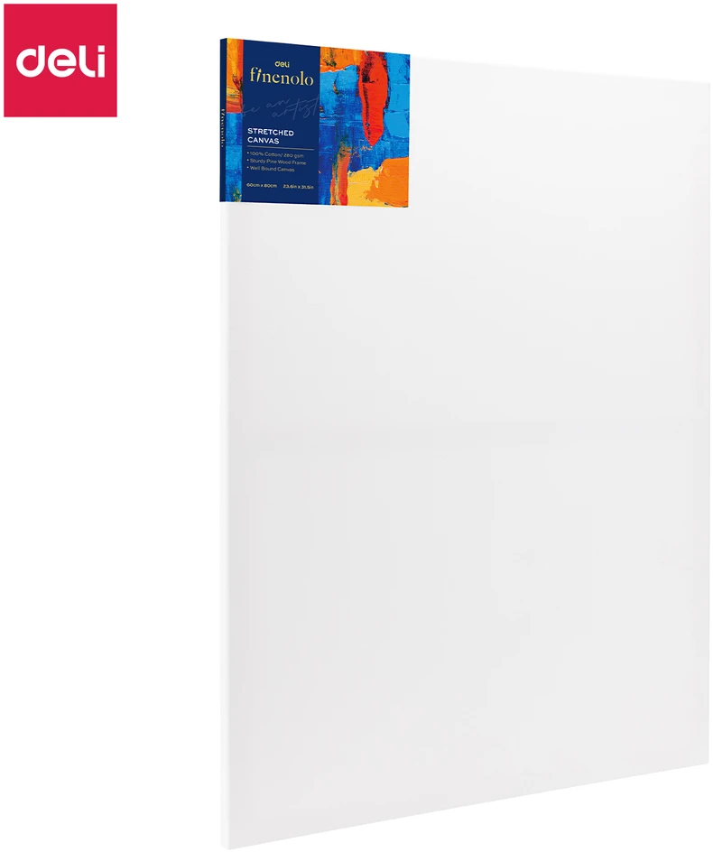 Deli Drobė Finenolo ant rėmo,60x80cm,280 g/m2,smulkaus pluošto, 100 % medvilnė