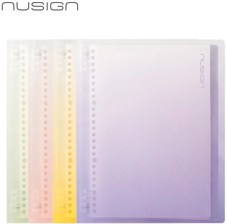 Deli Užrašų knygelė „Nusign“ A5/40L, linijuota, su spirale, plastikiniai viršeliai