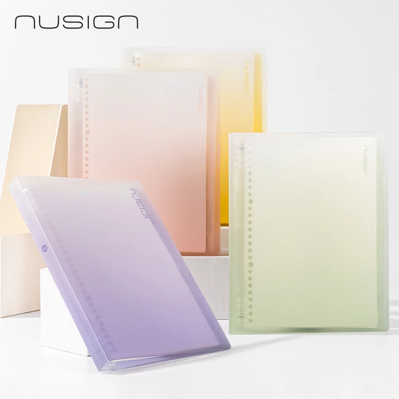 Deli Užrašų knygelė „Nusign“ A5/40L, linijuota, su spirale, plastikiniai viršeliai