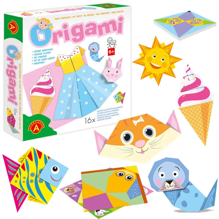 Alexander Aleksandras, origami - mano pirmoji origami - suknelė