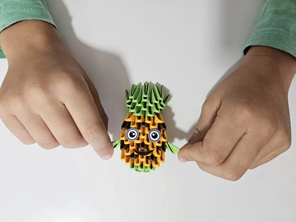 Alexander ORIGAMI 3D kūrybinis rinkinys – ANANASAS
