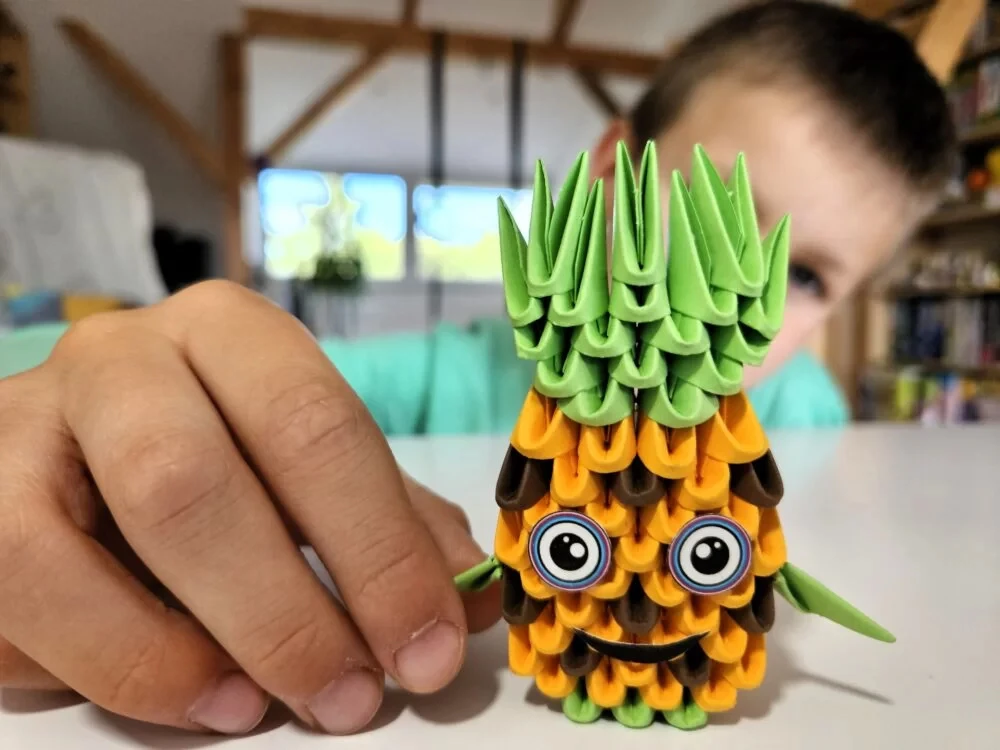 Alexander ORIGAMI 3D kūrybinis rinkinys – ANANASAS