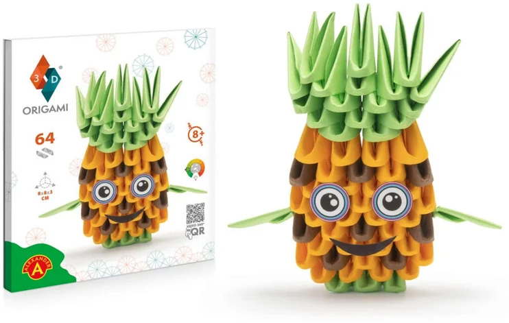 Alexander ORIGAMI 3D kūrybinis rinkinys – ANANASAS