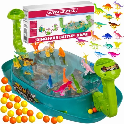 Kruzzel Arkadinis stalo žaidimas „Dinozaurų mūšis“ 24656