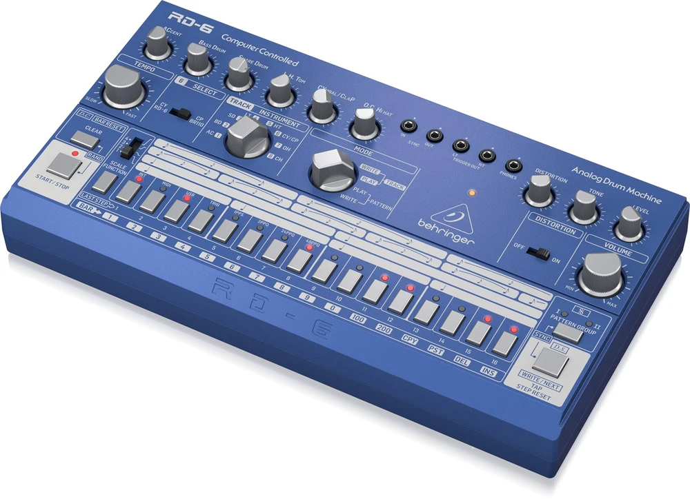 Behringer RD-6-BU ritmo/būgnų mašina