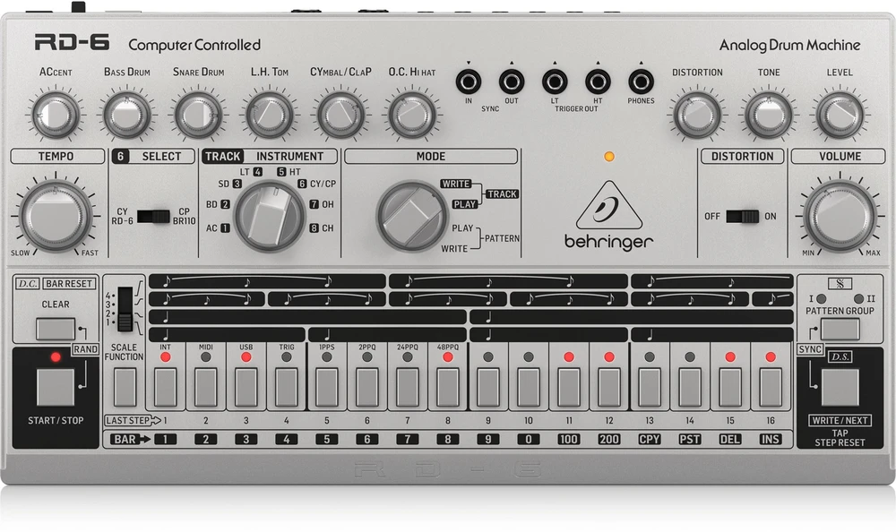 Behringer RD-6-SR Ritmo ir būgnų mašina