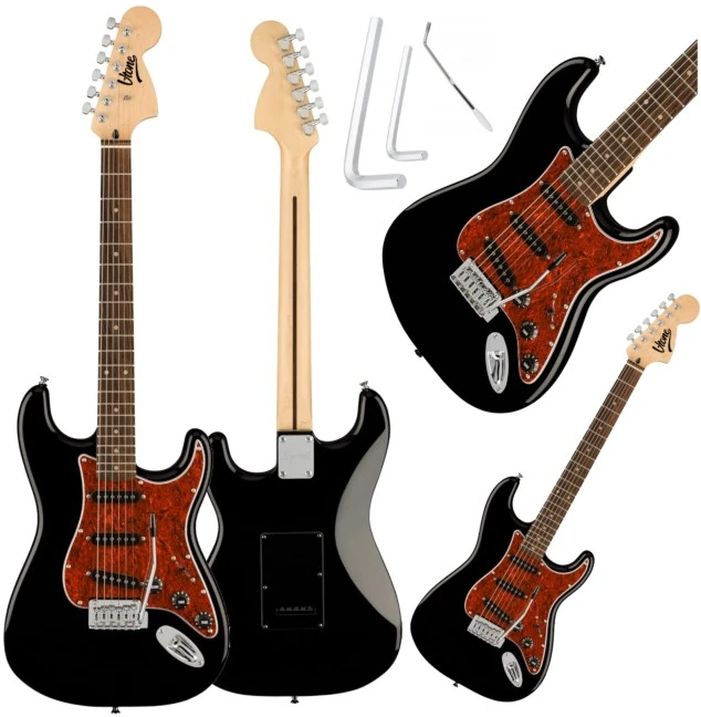 Carruzzo Electric Guitar V-TONE GST39 BK