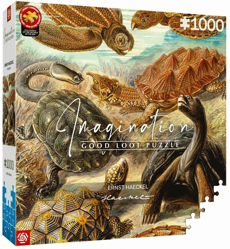 Dėlionė Cenega Puzzle Good Loot Imagination - Ernst Haeckel: Sea Turtles 1000 pc(s)