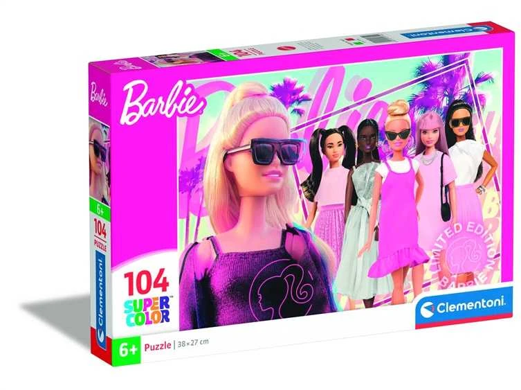 Clementoni Dėlionė 104 vnt. - Barbė