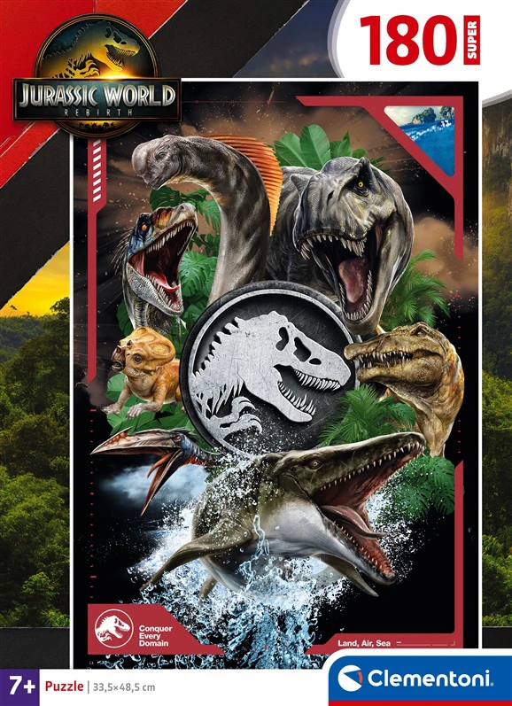 Dėlionė Clementoni Jurassic world 29098, 180 vnt
