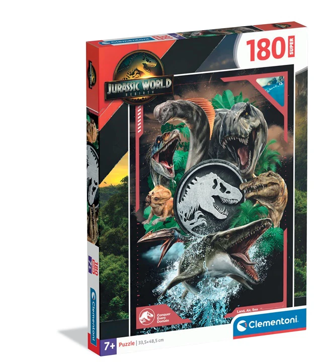 Dėlionė Clementoni Jurassic world 29098, 180 vnt