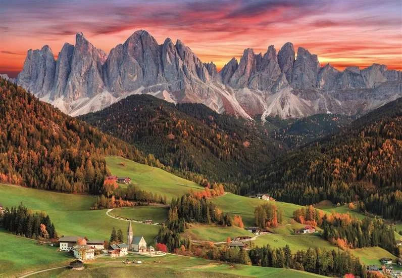 Clementoni Dėlionė 2000 vnt. - Val Di Funes