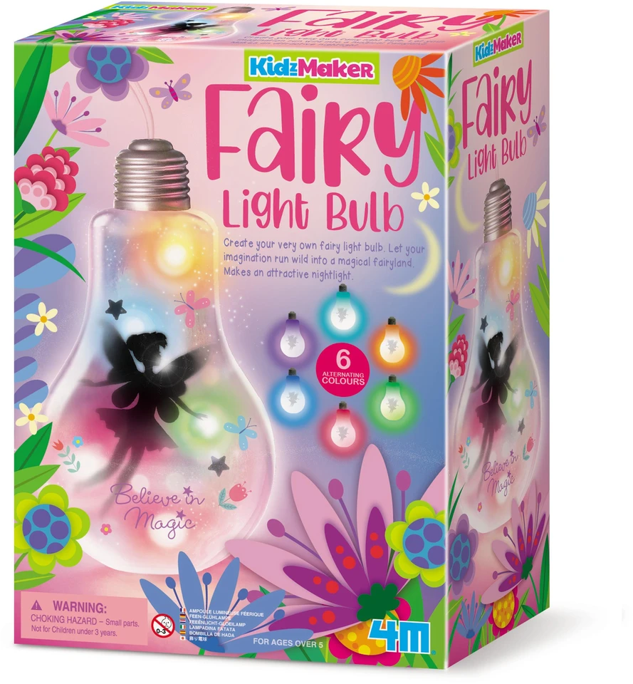4M KidzMaker Naktinė lemputė „Fėja“