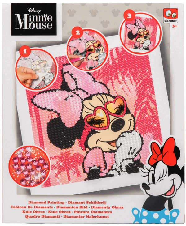 Nezatříděno „Disney Diamond Cutter Minnie“ pelės deimantų tapyba ZA 5132
