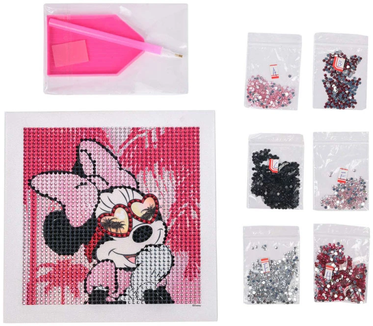 Nezatříděno „Disney Diamond Cutter Minnie“ pelės deimantų tapyba ZA 5132
