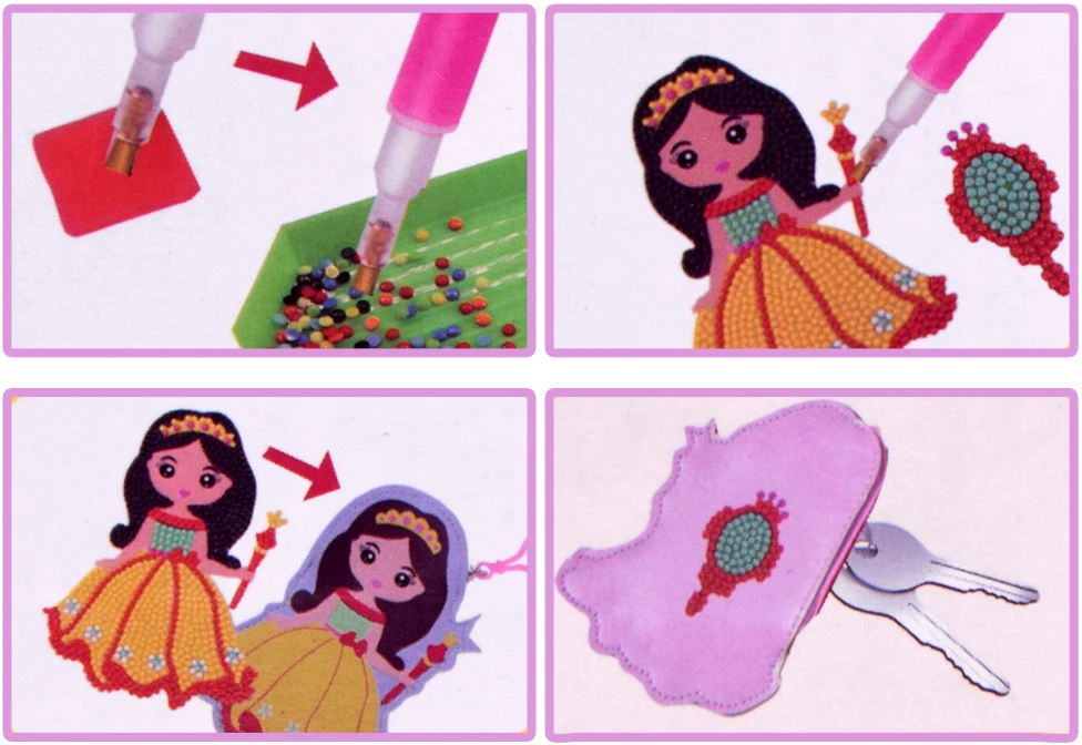 Jokomisiada „Diamond Paste“ kūrybinis rinkinys su princese
