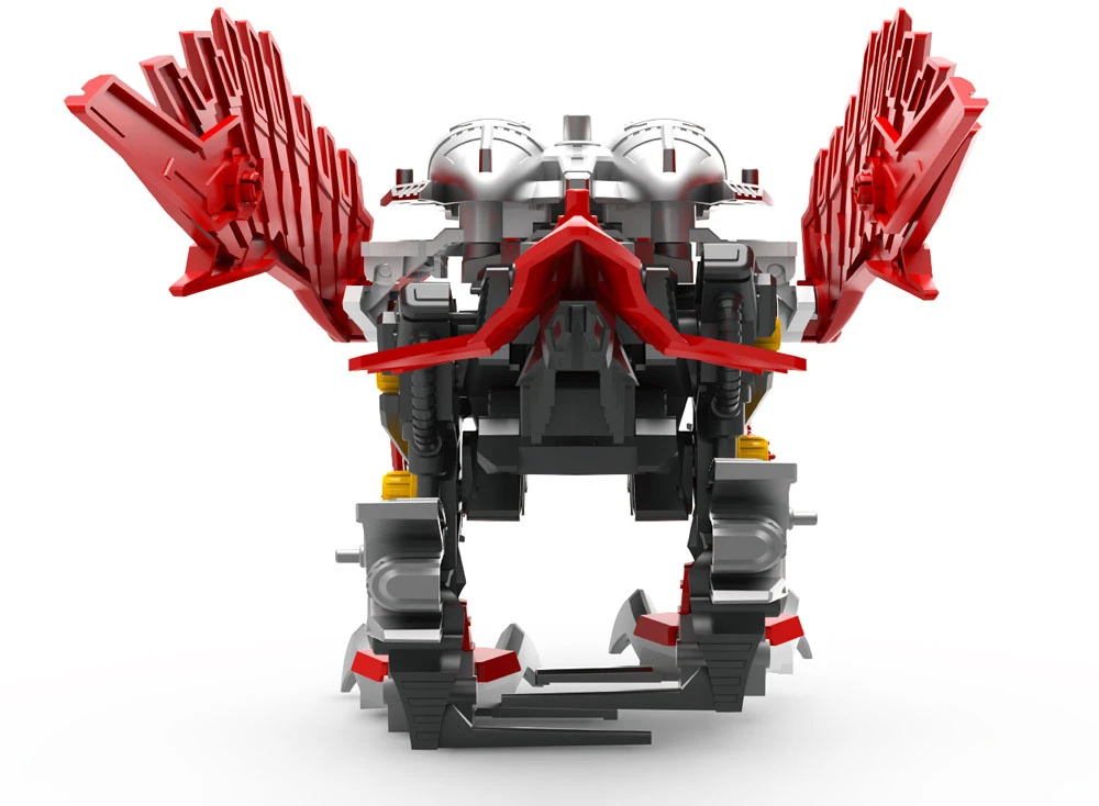 Jokomisiada Dinosaur RAPTOR kilnojamas sulankstomas modelis ZA437