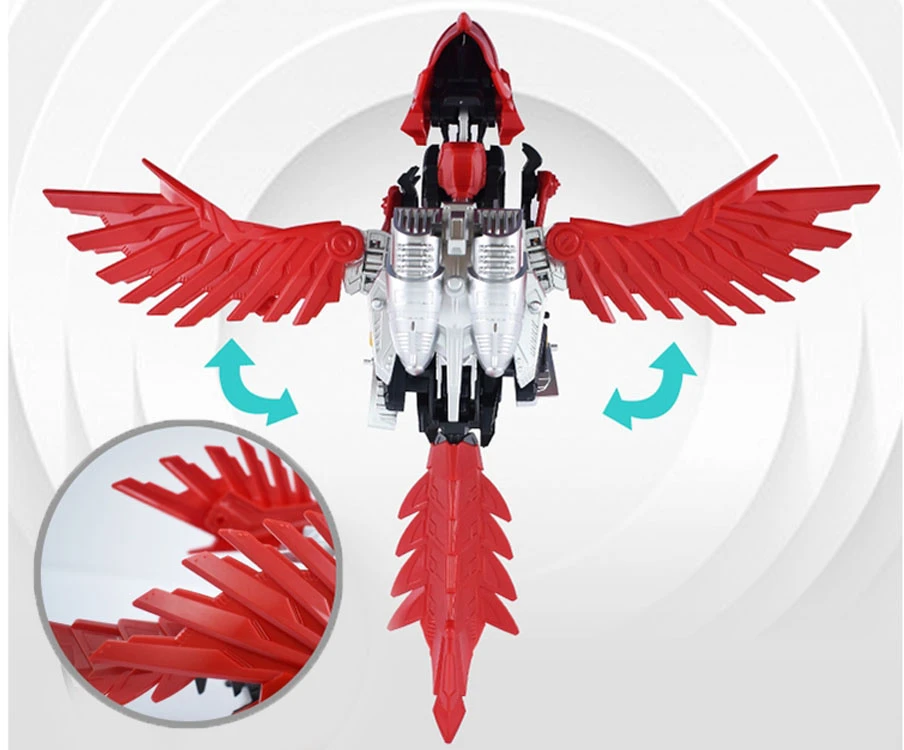 Jokomisiada Dinosaur RAPTOR kilnojamas sulankstomas modelis ZA437