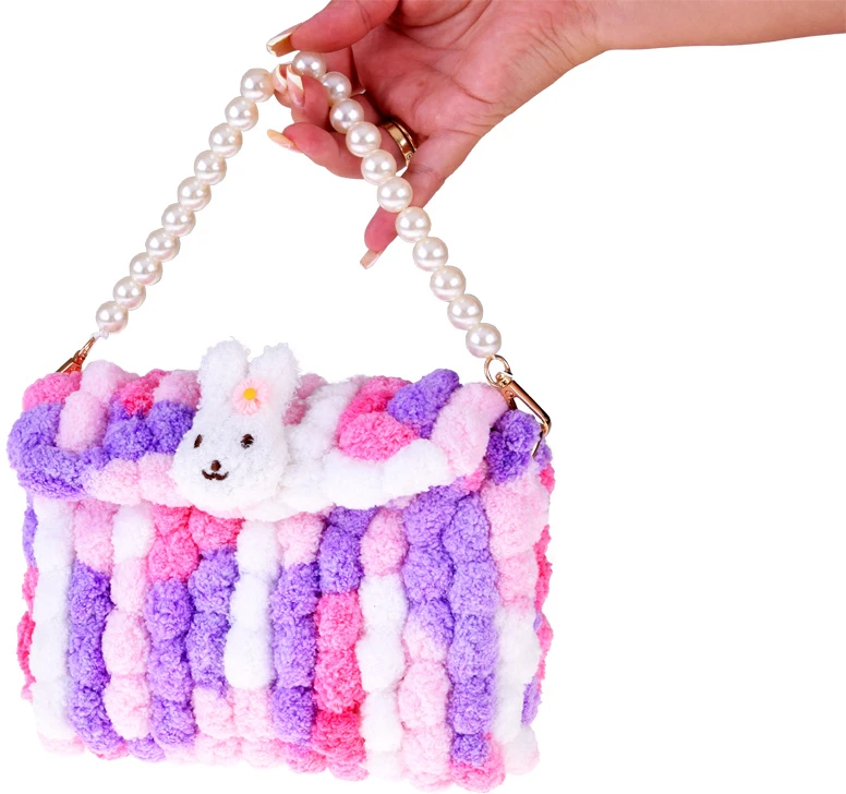 Jokomisiada DIY Creative Kit - Fluffy Pom Pom BAG ZA5814