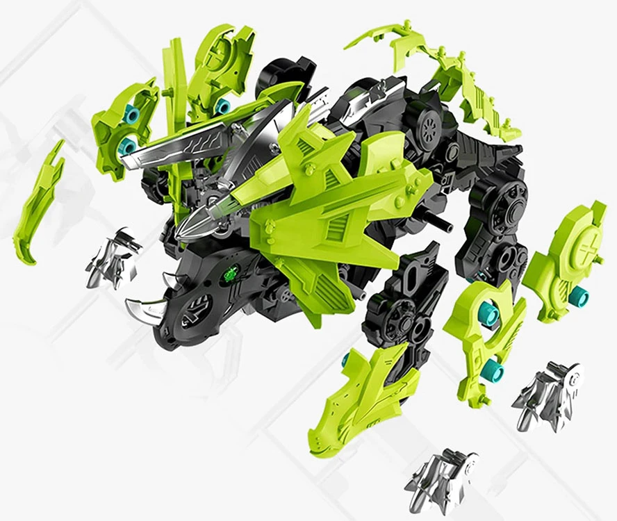 Dėlionė Jokomisiada Judantis Triceratops roboto ZA4371 modelis. Jokomisija