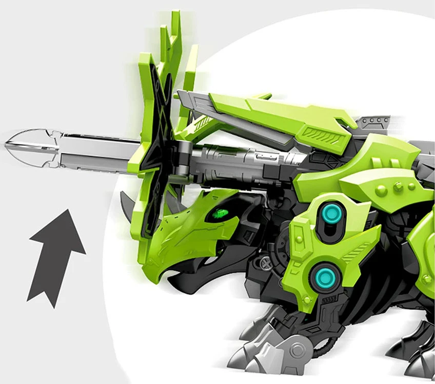 Dėlionė Jokomisiada Judantis Triceratops roboto ZA4371 modelis. Jokomisija