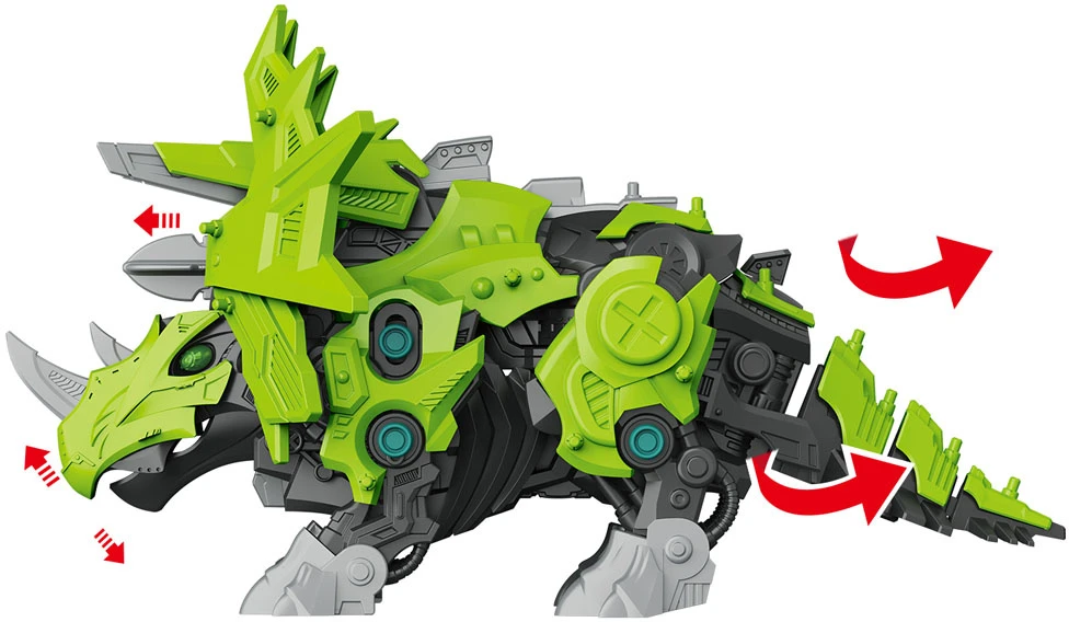 Dėlionė Jokomisiada Judantis Triceratops roboto ZA4371 modelis. Jokomisija
