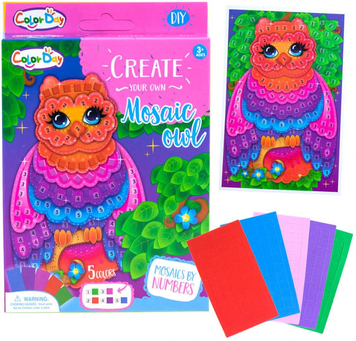 Jokomisiada "Creative MOSAIC" putų klijavimo plokštė ZA2054