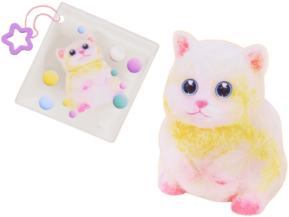 Jokomisiada Creative kit series: DIY CATS SLOOMER - anti-stress keychain ZA5983