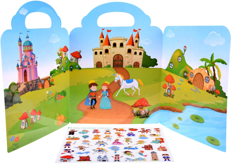 Jokomisiada Pasakų lipdukų albumas „Princess Castle