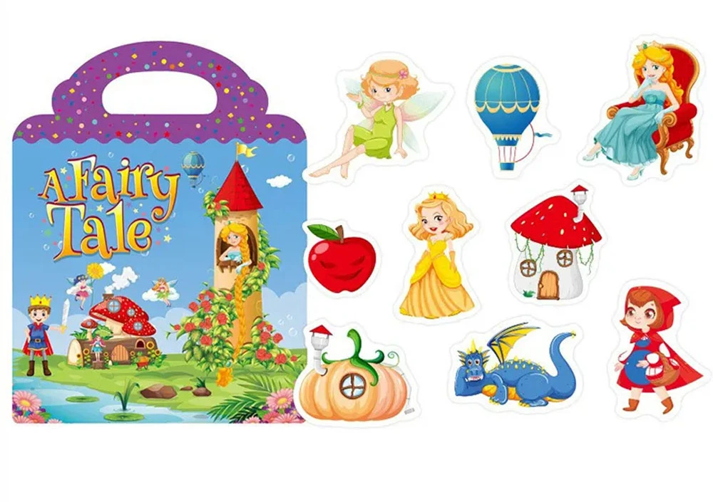 Jokomisiada Pasakų lipdukų albumas „Princess Castle