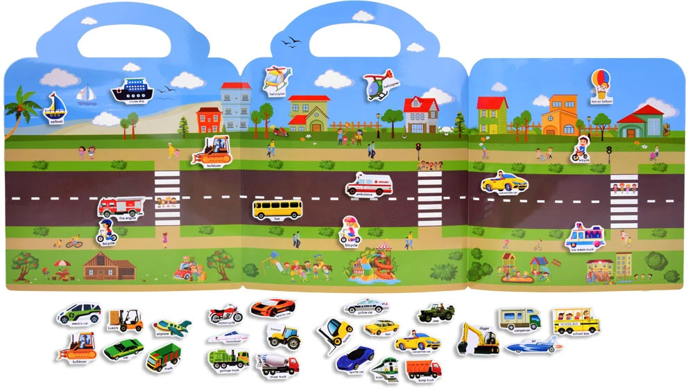 Jokomisiada Lipdukų albumo transporto priemonės „Road