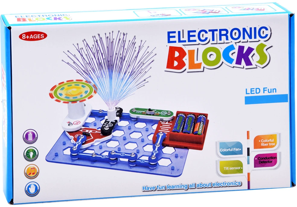 Jokomisiada Mažas Elektronikos šviečiantis mokomasis komplektas