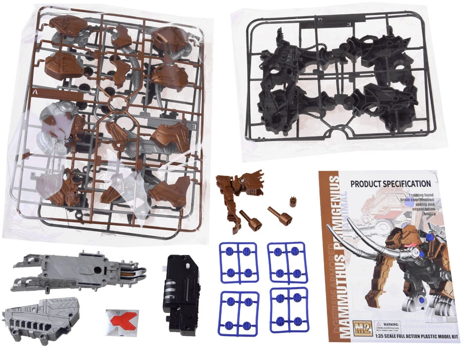 Jokomisiada Mamutas mechaninis sulankstomas modelis ZA4373