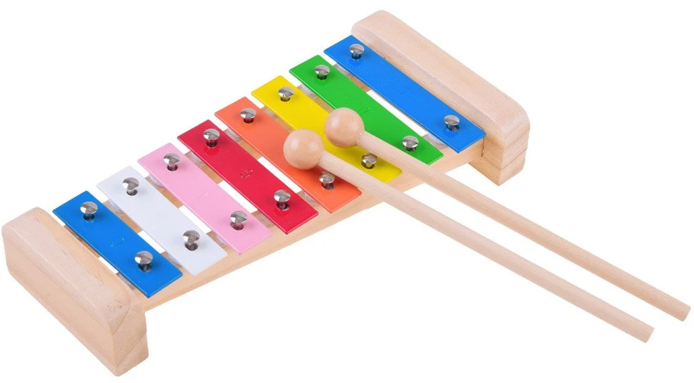 Jokomisiada Medinis instrumentų rinkinys 4in1 žaislas IN0134
