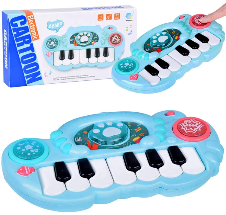 Jokomisiada Mini KEYBOARD - interaktyvus pianinas su apšviestais mygtukais IN0177