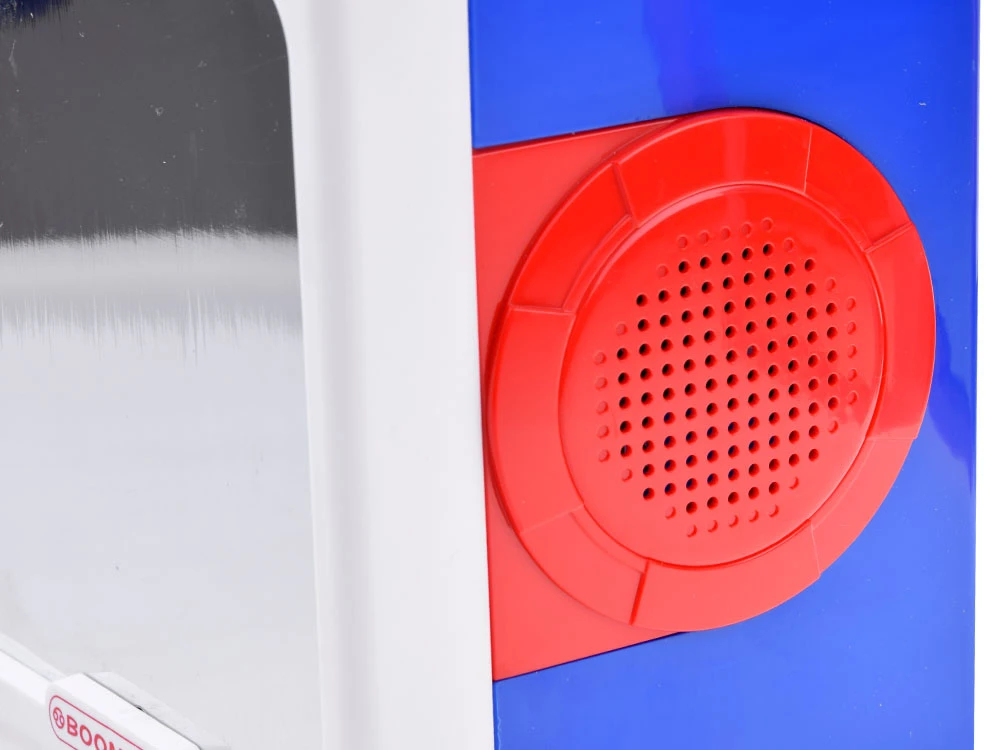 Jokomisiada Muzikinis „Boombox“ mėlynasis garsiakalbis vaikams su mikrofonu