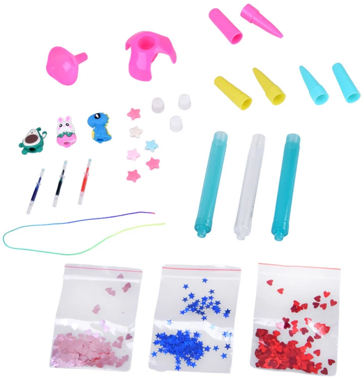 Jokomisiada DIY pen making kit 3 pcs mix Creative decorating ZA06146