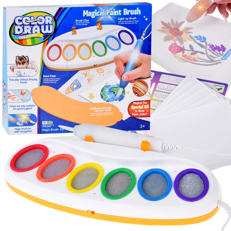 „Jokomisiada Color Draw LED Magic Vanduo“ – šviesų tapybos rinkinys ZA5770