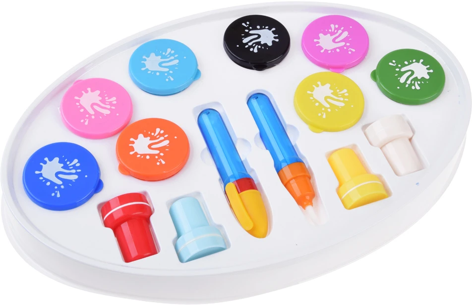 Jokomisiada Color Draw Vanduo – Vanduo Painting Set with Stamps ZA5768