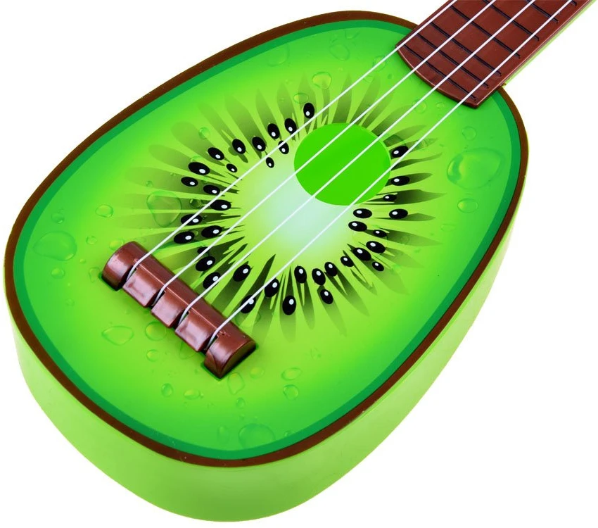 Jokomisiada vaisių gitara vaikams 37 cm IN0033 – ukulele KIWI