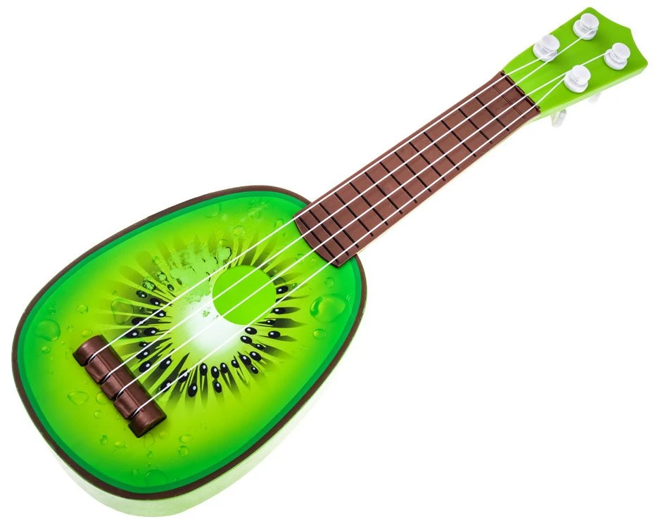 Jokomisiada vaisių gitara vaikams 37 cm IN0033 – ukulele KIWI