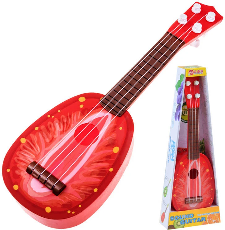 Jokomisiada Vaisių ukulele gitara vaikų gitarai