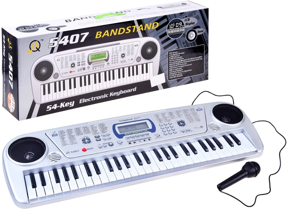 Jokomisiada vargonai su mikrofonu MQ5407 54 klavišai IN0116