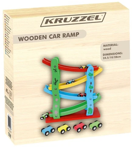 Kruzzel Wooden slide track 22457