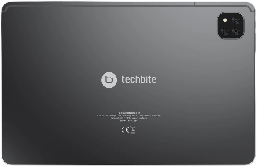 Planšetė „Techbite SmartBoard III 12 LTE“ 8/128 GB + klaviatūra