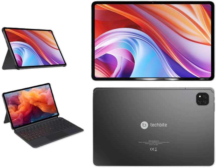Planšetė „Techbite SmartBoard III 12 LTE“ 8/128 GB + klaviatūra