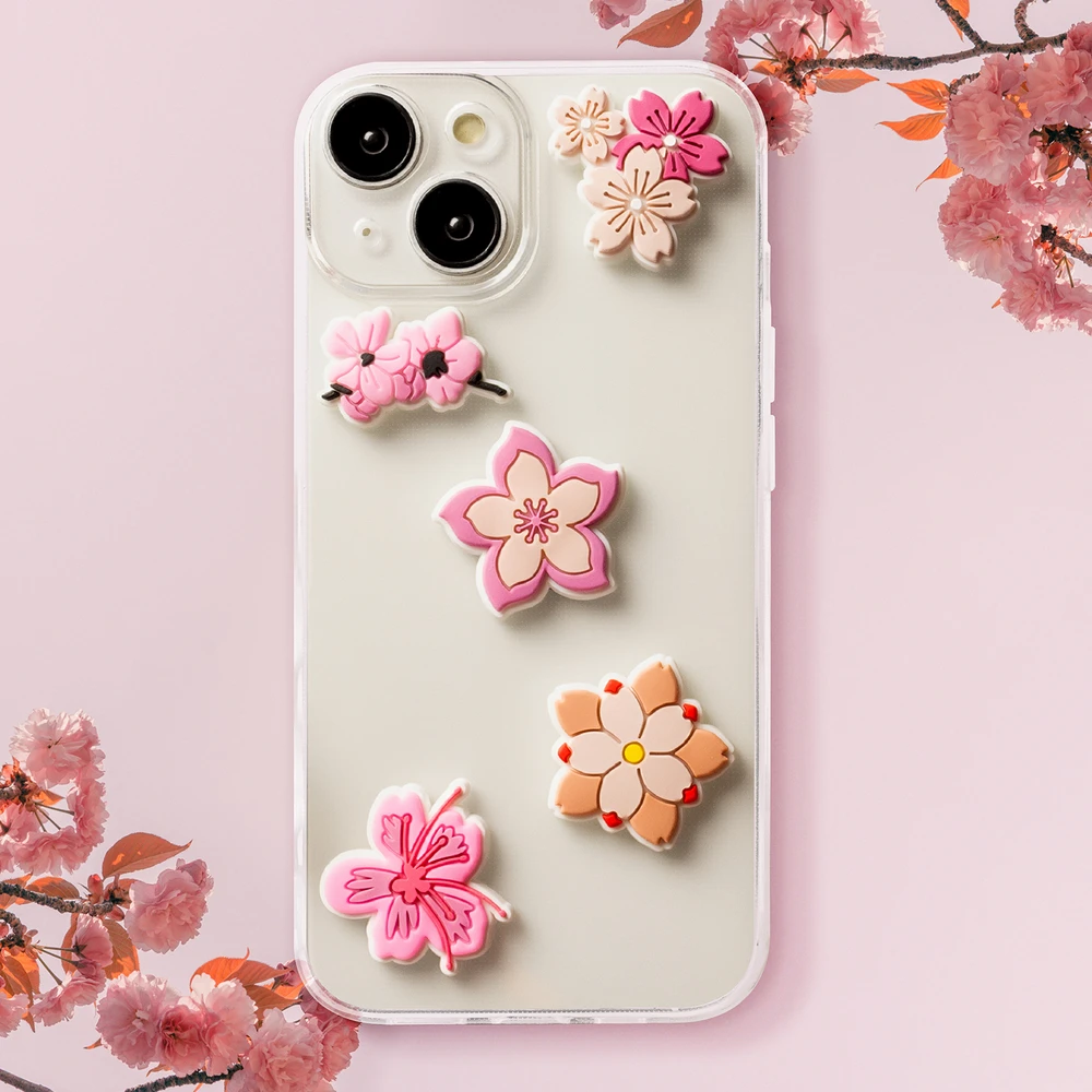 TFO 3D lipdukas Rožinė blossom 5 vnt. rinkinys